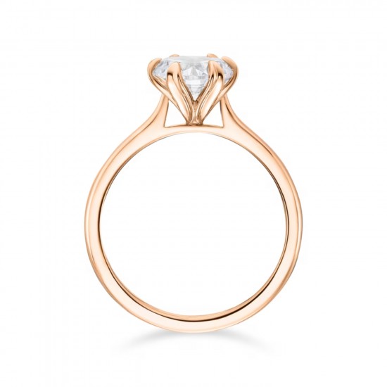 Dahlia Solitaire Engagement Ring