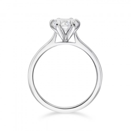 Dahlia Solitaire Engagement Ring