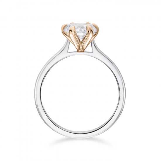 Dahlia Solitaire Engagement Ring