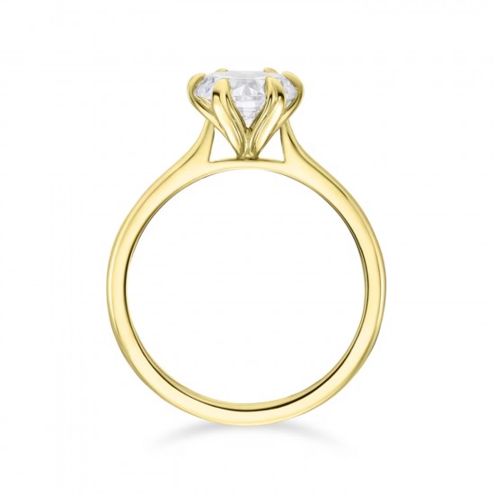 Dahlia Solitaire Engagement Ring