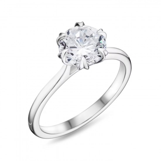 Dahlia Solitaire Engagement Ring