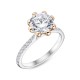 Tulip Solitaire Engagement Ring