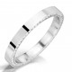 Side Set Round Diamond Wedding Rings