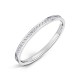 Channel Set Round Diamond Wedding Rings