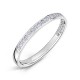 Channel Set Princess Diamond Wedding Rings