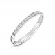 Grain Set Round Diamond Wedding Rings