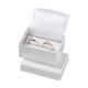 Rubover Set Diamond Wedding Rings