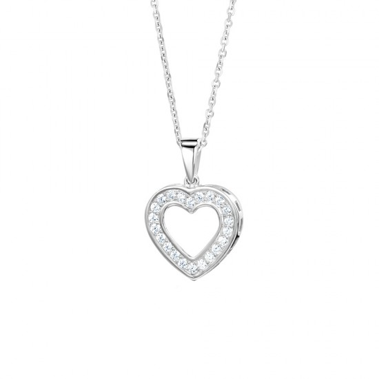 Diamond Heart Pendant