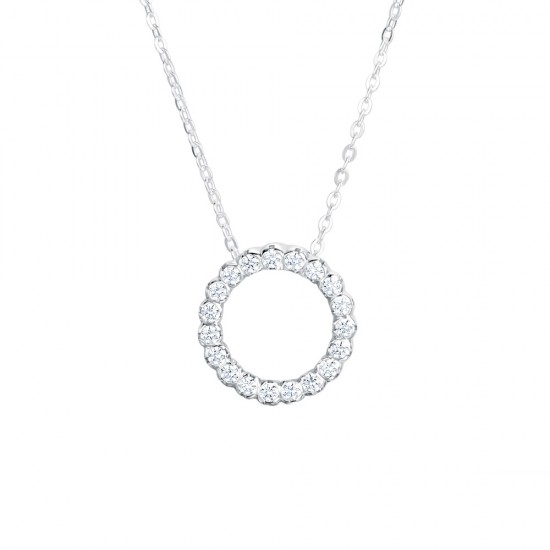 Diamond Halo Pendant