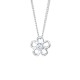 Diamond Flower Pendant