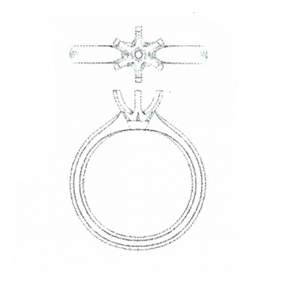 Etoile Diamond Engagement Ring