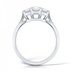 Trilogy Deco Engagement Ring