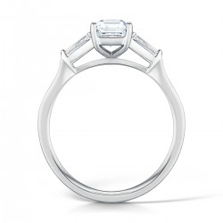 Deco Diamond Engagement Ring