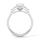 Deco Diamond Engagement Ring