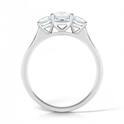Princess Trilogy Diamond Ring