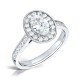 Oval Celeste Engagement Ring