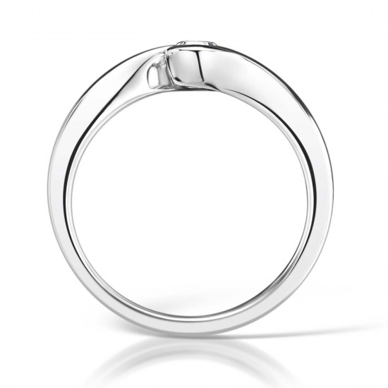 Isha Oval Brilliant Engagement Ring