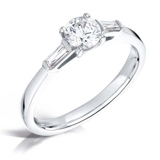 Papillon Diamond Engagement Ring