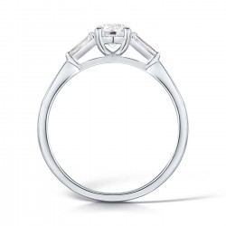 Papillon Diamond Engagement Ring