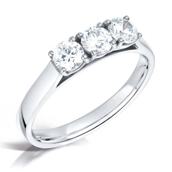 Trilogy Diamond Ring