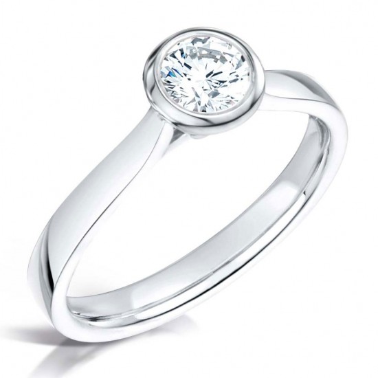 Cirque Diamond Engagement Ring