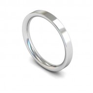 Flat Court Wedding Rings