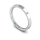 Flat Court Wedding Rings