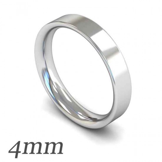 Flat Court Wedding Rings