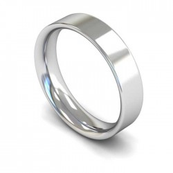 Flat Court Wedding Rings