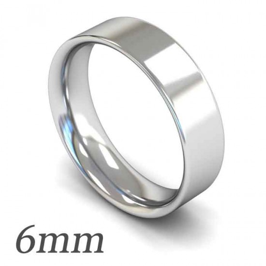 Flat Court Wedding Rings