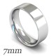 Flat Court Wedding Rings