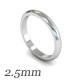 D Shape Wedding Rings