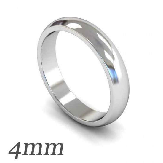 D Shape Wedding Rings