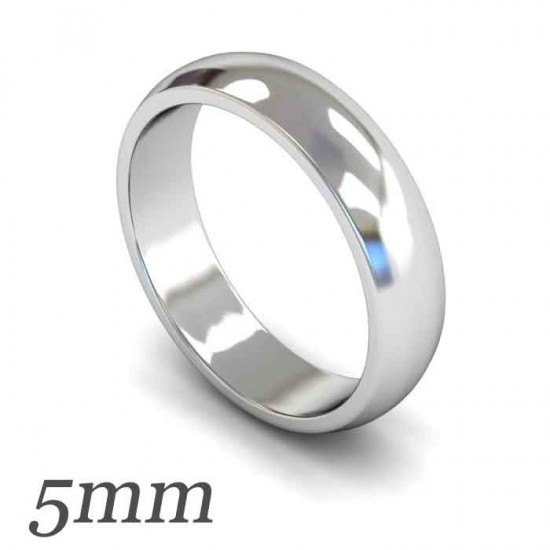 D Shape Wedding Rings