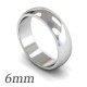 D Shape Wedding Rings