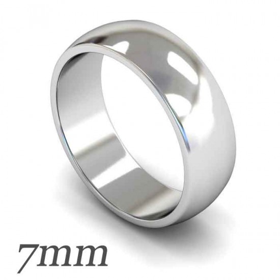 D Shape Wedding Rings