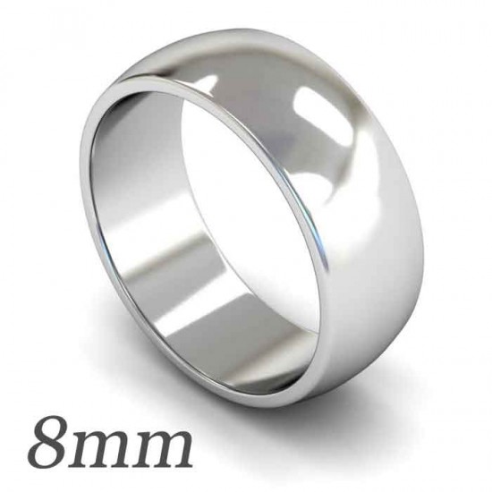 D Shape Wedding Rings