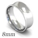 Concave Wedding Rings