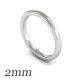 Flat-sided Court Wedding Rings