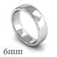 Flat-sided Court Wedding Rings